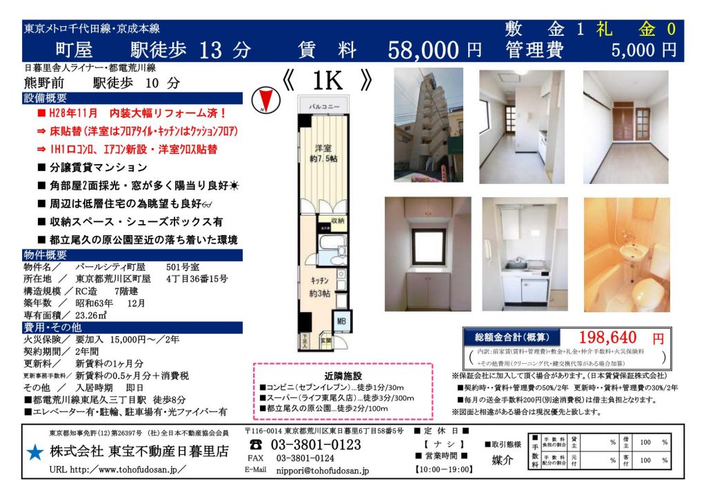 パールシティ町屋501号室_01