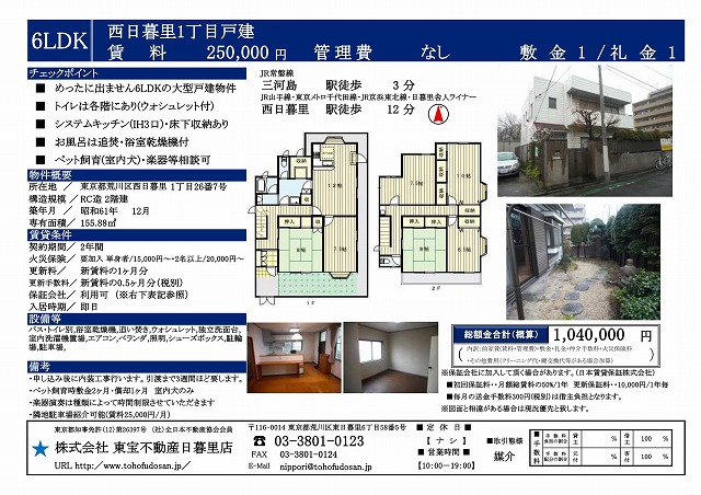 Blog西日暮里1丁目戸建_01